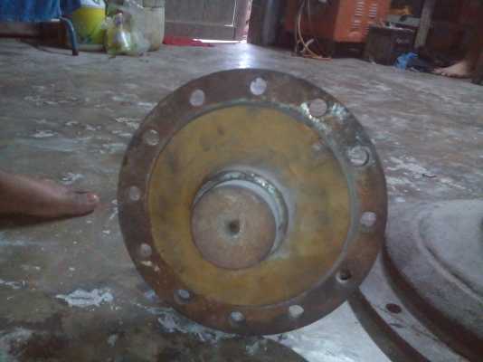 ขายเพลาพร้อมหัวดุม 12 ht เฟืองแน่น ลูกปืนแน่น