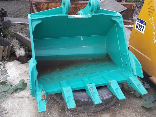 บุ้งกี๋รถแบคโฮ KOBELCO ใส่SK100, SK120 ของใหม่พึ่งนำเข้าจากนอก