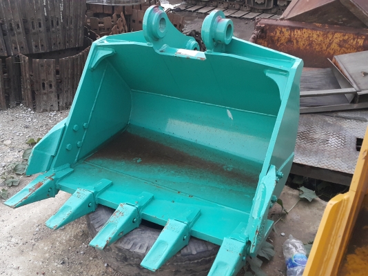 บุ้งกี๋รถแบคโฮ KOBELCO ใส่SK100, SK120 ของใหม่พึ่งนำเข้าจากนอก