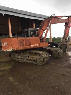 HITACHI EX200-1. เครื่อง 6BD 1. เทอโบอินเตอร์  เครื่องดี ปั้มดี เอวดี