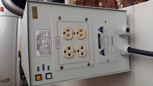 Voltage Stabilizer, ปรับแรงดันอัตโนมัติ Sidital SRD-313 5000VA Voltage Stabilizer, ปรับแรงดันอัตโนมัติ Sidital SRD-313 5000VA