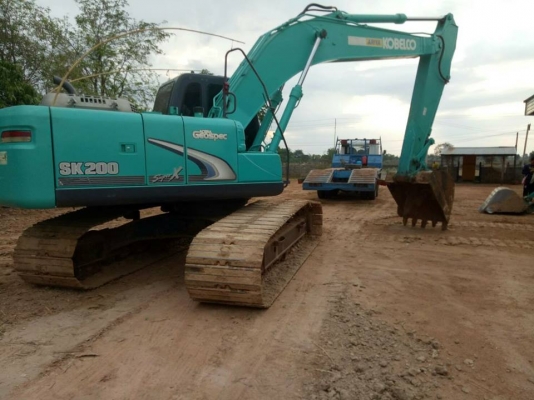 รถขุดSK200-8 ซุปเปอร์Xทำงาน13,xxx เอกสารทะเบียนเครื่องเดิม