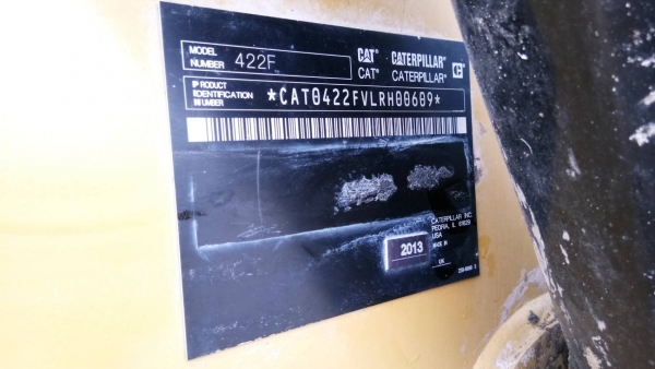 CATERPILLAR 422F CATERPILLAR 422F