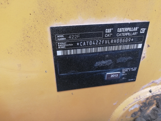 CATERPILLAR 422F CATERPILLAR 422F