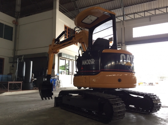 รถขุด Mitsubishi MM30SR มือสอง นำเข้าจากญี่ปุ่น ทำสีใหม่ พร้อมใช้งาน