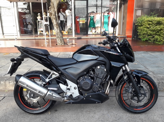 Honda Cb 500F ไมล์ 13500โลแท้ รถออกปลายปี 2013 ที่ศูนย์บิ๊กวิงส์รามอินทรา