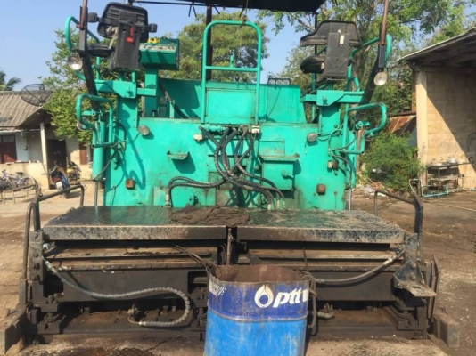 รถปูยางVOGELE super1600 พร้อมใช้ เล่มทะเบียนพร้อม