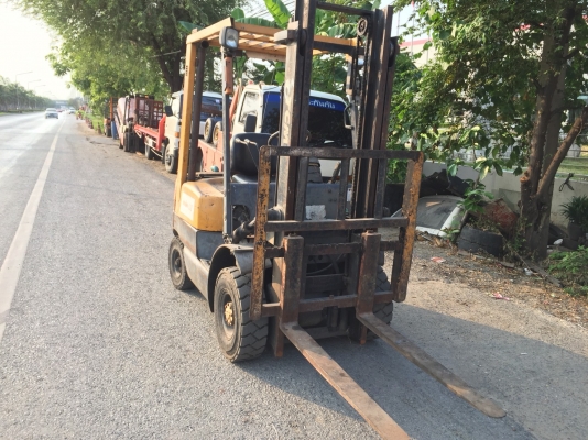 รถฟอร์คลิฟต์TCM-FHD1.5Z8 เสาสูง3ม.เครื่องisuzu ดีเซล พร้อมใช้