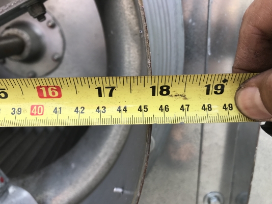 ขายโครงพัดลมโบวเวอร์ดูดฝุ่น-ดูดอากาศ Kruger ใช้กับมอเตอร์ 2HP. สภาพสวยใหม่เก่าเก็บ ติดตั้งแล้วไม่ได้ใช้งาน มี 2ชุด ราคาชุดละ 4,600 บาท