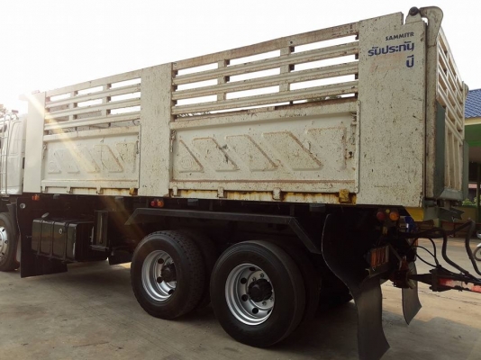 Hino 344 ปี 58 แม่ลูกดัมพ์สามมิตร เดิมๆ ไม่เคยทำสี พร้อมใช้งานสุดๆค่ะ