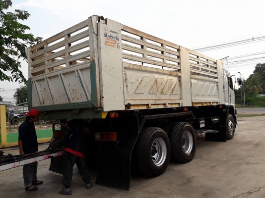 Hino 344 ปี 58 แม่ลูกดัมพ์สามมิตร เดิมๆ ไม่เคยทำสี พร้อมใช้งานสุดๆค่ะ