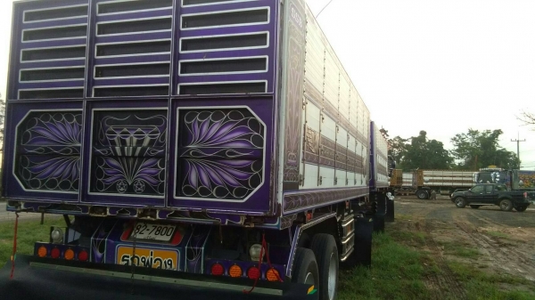 Isuzu 360 แรง ปี 57 แม่ลูกดัมพ์อู่ ส.สมบัติ รถเดิมสวยสด พร้อมใช้งาน