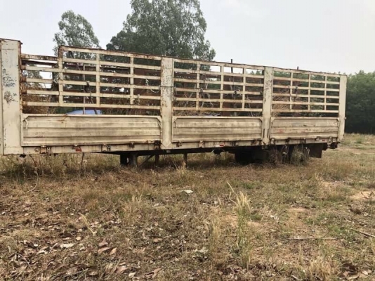 ขาย 99,000 เทเลอร์ 2 เพลา RCK(ไม่ดั้ม) ยาว 9.3 เมตร -(มียาง 4 เส้น) เอกสารเล่มทะเบียน ม.79 เอกสารเล่มทะเบียน ตามสภาพ รถอยู่  ยโสธร 090-772-3710 090-772-3708