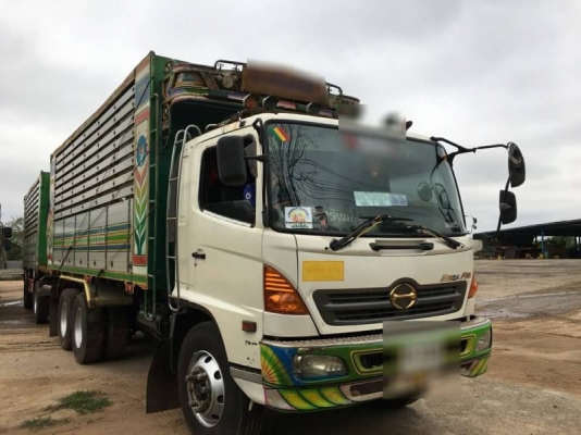 ขาย 1,750,000  HINO MEGA 260 ปี 50 แม่ลูกดั้มเกษตร แม่ดั้ม อู่ พงษ์ไพบูลย์ บ้านโปร่ง ลูก 2 คาน ปี 50 อู่ พงษ์ไพบูลย์ บ้านโปร่ง หัวบาง ยางดี คัชซีสวย  รถอยู่ ยโสธร 090-772-3710 090-772-3708