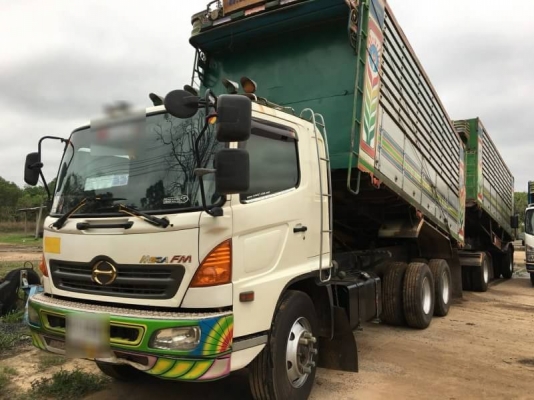 ขาย 1,750,000  HINO MEGA 260 ปี 50 แม่ลูกดั้มเกษตร แม่ดั้ม อู่ พงษ์ไพบูลย์ บ้านโปร่ง ลูก 2 คาน ปี 50 อู่ พงษ์ไพบูลย์ บ้านโปร่ง หัวบาง ยางดี คัชซีสวย  รถอยู่ ยโสธร 090-772-3710 090-772-3708