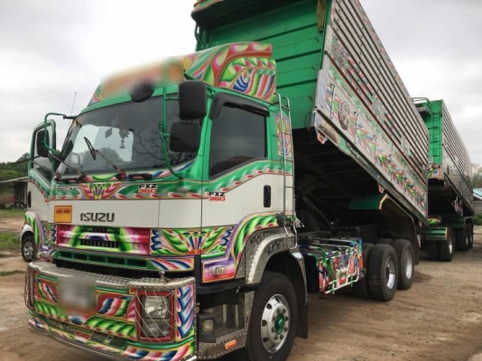 ขาย 2,530,000 ISUZU 360 ปี 55 แม่ลูกดั้มเกษตร แม่ดั้ม ก.250 ม.ย.620 ม.ส.230 ม.  อู่ โชคชัย ลูก 3 คานแท้ ก.250 ม.ย.750 ม.ส.230 ม.ปี 55 อู่โชคชัย หัวบาง ยางดี คัชซีสวย  รถอยู่ ยโสธร 090-772-3710 090-772-3708