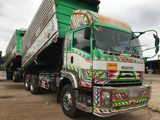 ขาย 2,530,000 ISUZU 360 ปี 55 แม่ลูกดั้มเกษตร แม่ดั้ม ก.250 ม.ย.620 ม.ส.230 ม.  อู่ โชคชัย ลูก 3 คานแท้ ก.250 ม.ย.750 ม.ส.230 ม.ปี 55 อู่โชคชัย หัวบาง ยางดี คัชซีสวย  รถอยู่ ยโสธร 090-772-3710 090-772-3708