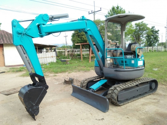 ขายรถขุดจากJAPAN ยี่ห้อ KOBELCO รุ่น SK30UR เก่านอกสภาพสวย คอนโทรลน้ำมัน / ออฟเซ็ทบูม /ปั้มนิ้ว/แทรค