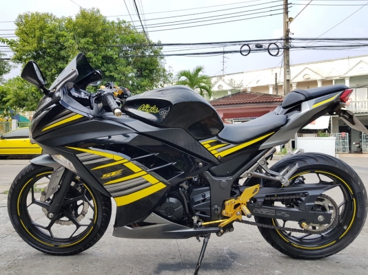 Ninja300 2015 abs รถบ้านมือเดียว วิ่งน้อย ฟรีดาวน์ Ninja300 2015 abs รถบ้านมือเดียว วิ่งน้อย ฟรีดาวน์