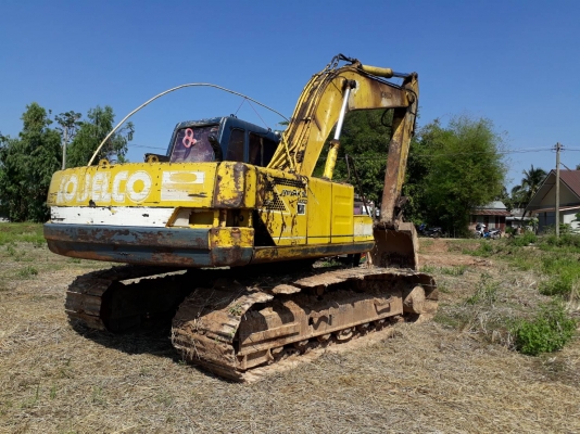 รถแบ็คโฮ KOBELCO SK200 MARK 3 เอกสารเล่มทะเบียน พร้อมใช้งาน อยู่ยโสธร ราคา460,000บ. สนใจ 0835601591