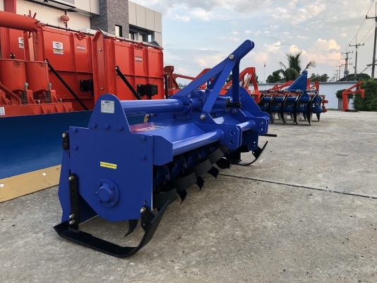 ขายโรตารี่ ตีดิน ของใหม่ ยังไม่ได้ใช้งาน ราคามือสอง ขนาด 1.72เมตร ใบมีด 8 แถว