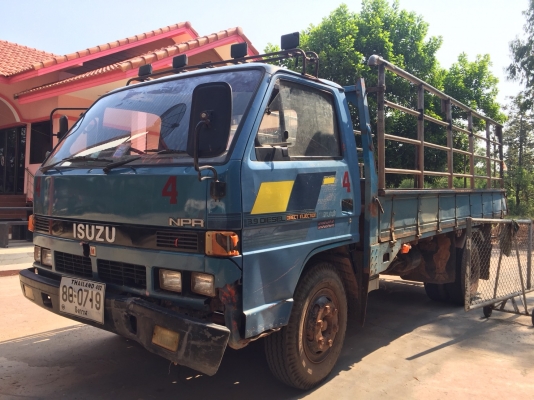 Isuzu Npr115 ห้างแท้หัวยกได้ ยาว4.3ม ภาสีเต้ม เล่มพร้อมโอน