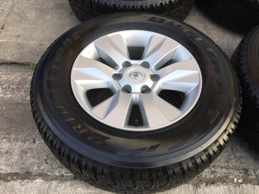 ล้อแม็ก Toyota Revo ขอบ17 พร้อมยาง Bridgestone 265-65-17 ปี 17