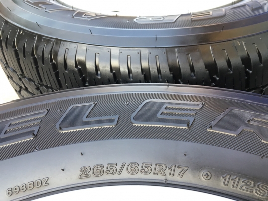 ล้อแม็ก Toyota Revo ขอบ17 พร้อมยาง Bridgestone 265-65-17 ปี 17