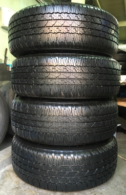 ล้อแม็ก Toyota Revo ขอบ17 พร้อมยาง Bridgestone 265-65-17 ปี 17