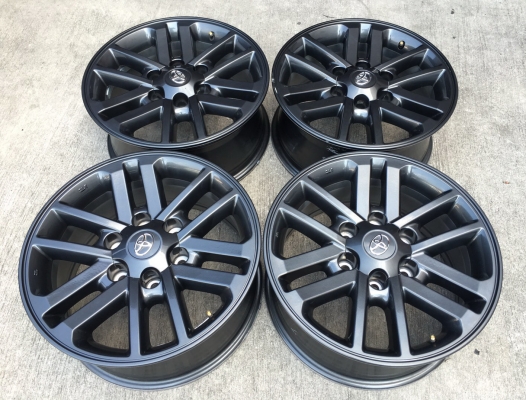 ล้อแม็ก Toyota Fortuner BMC (สีดำ) มิดไนท์ ชายน์ ขอบ17 สีแท้จากศูนย์