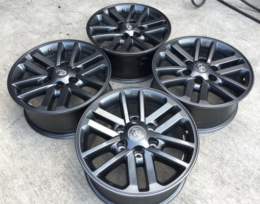 ล้อแม็ก Toyota Fortuner BMC (สีดำ) มิดไนท์ ชายน์ ขอบ17 สีแท้จากศูนย์