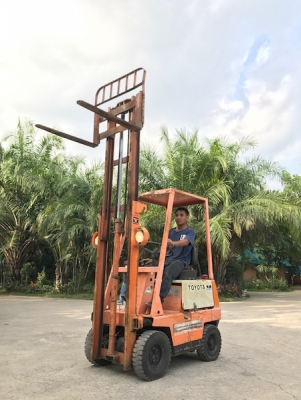 ขายFORKLIFT TOTOTA รุ่นFGL7(700kg)(เบนซิล) สวยเดิมจากญี่ปุ่น ยังไม่เคยใช้ในไทย 58,000เท่านั้น!!