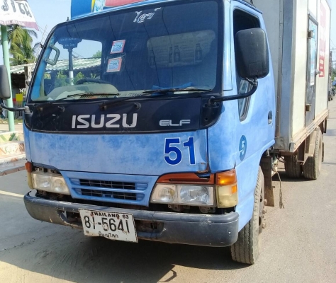 หกล้อ อิซูชุ NKR110HP ตู้.สะแตลเรส ยาว 4.30ม.รถห้าง สภาพดีพร้อมใช้งาน ทะเบียนพร้อมโอน
