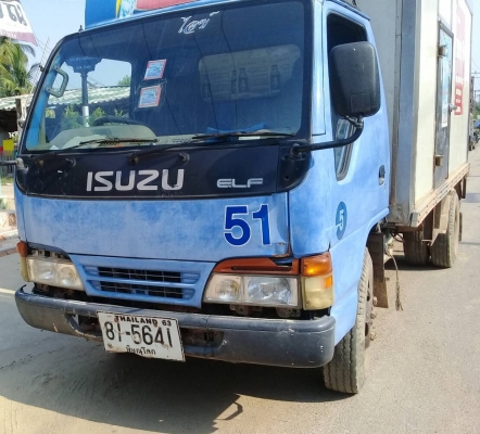 หกล้อ อิซูชุ NKR110HP ตู้.สะแตลเรส ยาว 4.30ม.รถห้าง สภาพดีพร้อมใช้งาน ทะเบียนพร้อมโอน
