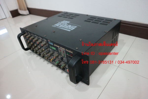 แอมป์ Power Mixer Mosfet ยี่ห้อ Techna รุ่น TD-132 สภาพดี ขับดอก 15 นิ้วได้ หนัก 17 Kg แอมป์ Power Mixer Mosfet ยี่ห้อ Techna รุ่น TD-132 สภาพดี ขับดอก 15 นิ้วได้ หนัก 17 Kg