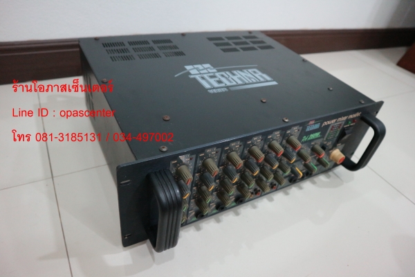 แอมป์ Power Mixer Mosfet ยี่ห้อ Techna รุ่น TD-132 สภาพดี ขับดอก 15 นิ้วได้ หนัก 17 Kg แอมป์ Power Mixer Mosfet ยี่ห้อ Techna รุ่น TD-132 สภาพดี ขับดอก 15 นิ้วได้ หนัก 17 Kg