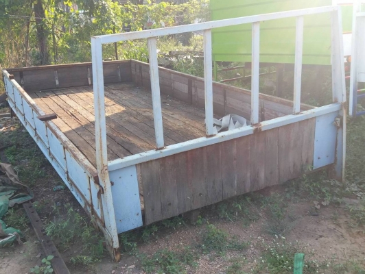 ขาย.ถูกๆ 12,000บ.กะบะ ยาว4.30ม.สภาพสวยเดิมๆไม่มีผุ พร้อมใช้งาน ยกลงจากรถ 6ล้อ NPR  ขาย.ราคา 12,000บ.กะบะสวยๆ.