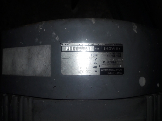 ขาย !! มอเตอร์.ฮิตาชิ.ขนาด3แรง380v.รอบ1430สภาพเดิมๆสวยๆ ขาย !! มอเตอร์.ฮิตาชิ.ขนาด3แรง380v.รอบ1430สภาพเดิมๆสวยๆ