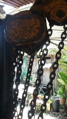 ขาย !! รอกโซ่.ยี่ห้อVITAL.ขนาด5ตัน.พร้อมใช้งาน