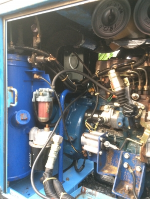 ขายปั๊มลม KOMATSU EC25SSB-3 มือ2 เก่าญี่ปุ่น ยังไม่เคยใช้งานในไทย