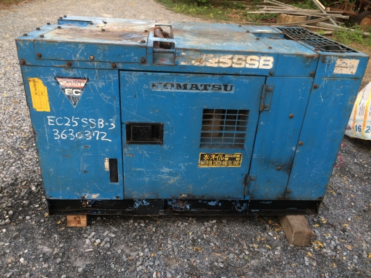 ขายปั๊มลม KOMATSU EC25SSB-3 มือ2 เก่าญี่ปุ่น ยังไม่เคยใช้งานในไทย