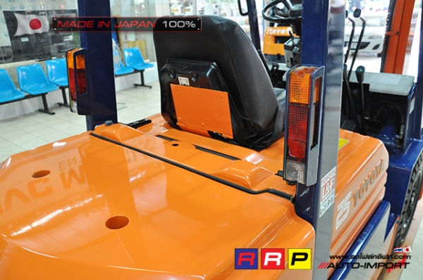 ขายรถโฟล์คลิฟท์มือสอง TOYOTA รุ่น 5FD25-66765 นำเข้าจากประเทศญี่ปุ่น 100\% ไม่เคยใช้งานในไทย ขายรถโฟล์คลิฟท์มือสอง TOYOTA รุ่น 5FD25-66765 นำเข้าจากประเทศญี่ปุ่น 100\% ไม่เคยใช้งานในไทย