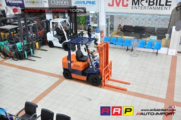 ขายรถโฟล์คลิฟท์มือสอง TOYOTA รุ่น 5FD25-66765 นำเข้าจากประเทศญี่ปุ่น 100\% ไม่เคยใช้งานในไทย ขายรถโฟล์คลิฟท์มือสอง TOYOTA รุ่น 5FD25-66765 นำเข้าจากประเทศญี่ปุ่น 100\% ไม่เคยใช้งานในไทย