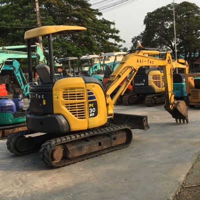 รถขุดโคมัตสุ コマツ Komatsu PC30MR-2 เก่าญี่ปุ่น