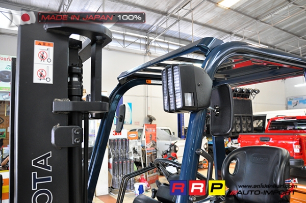 ขายรถโฟล์คลิฟท์มือสอง TOYOTA รุ่น 7FGL15-11560 นำเข้าจากประเทศญี่ปุ่น 100\% ไม่เคยใช้งานในไทย ขายรถโฟล์คลิฟท์มือสอง TOYOTA รุ่น 7FGL15-11560 นำเข้าจากประเทศญี่ปุ่น 100\% ไม่เคยใช้งานในไทย