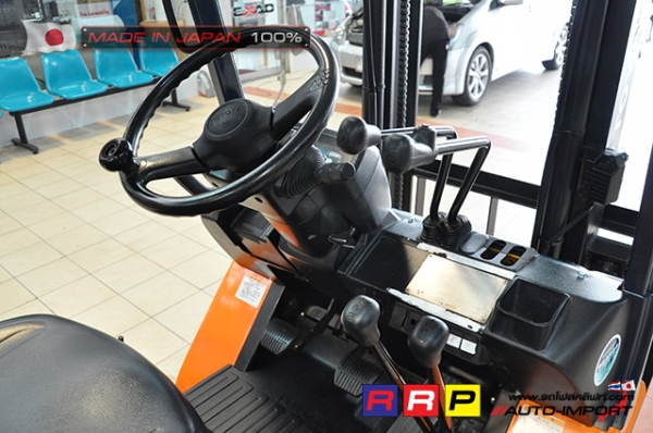 ขายรถโฟล์คลิฟท์มือสอง TOYOTA รุ่น 7FGL15-11560 นำเข้าจากประเทศญี่ปุ่น 100\% ไม่เคยใช้งานในไทย ขายรถโฟล์คลิฟท์มือสอง TOYOTA รุ่น 7FGL15-11560 นำเข้าจากประเทศญี่ปุ่น 100\% ไม่เคยใช้งานในไทย