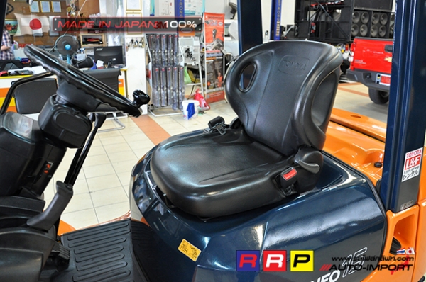 ขายรถโฟล์คลิฟท์มือสอง TOYOTA รุ่น 7FGL15-11560 นำเข้าจากประเทศญี่ปุ่น 100\% ไม่เคยใช้งานในไทย ขายรถโฟล์คลิฟท์มือสอง TOYOTA รุ่น 7FGL15-11560 นำเข้าจากประเทศญี่ปุ่น 100\% ไม่เคยใช้งานในไทย