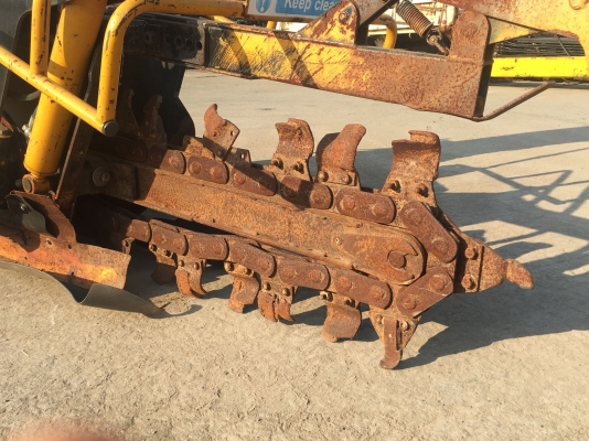 เครื่องขุดร่อง AFT รุ่น T45 ร่องระบายน้ำ ฝังท่อ หรือทำแปลงผัก มือสองนำเข้า