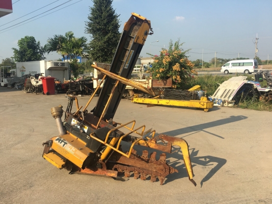 เครื่องขุดร่อง AFT รุ่น T45 ร่องระบายน้ำ ฝังท่อ หรือทำแปลงผัก มือสองนำเข้า