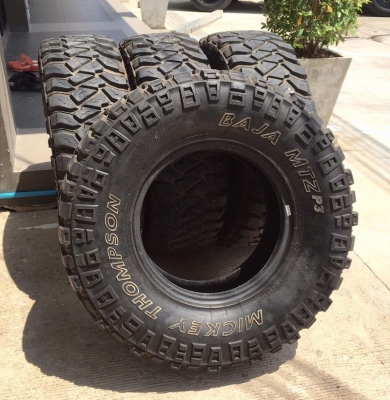 ยางMickeythompson BAJA MTz P3 285/75/16 USA.สภาพเหมือนใหม่4เส้น